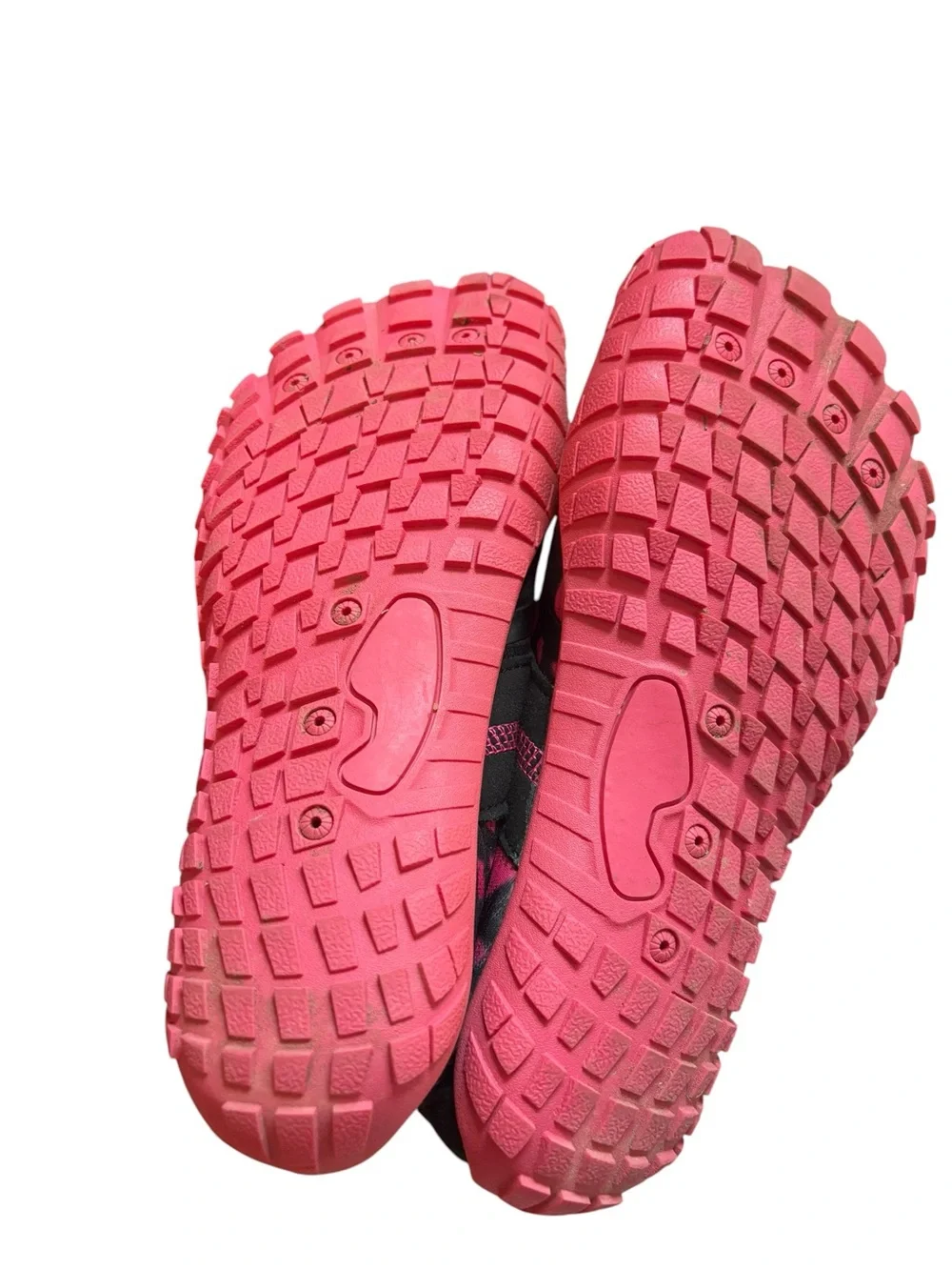 Kids Water Shoes Size 4 Pink & Black Quick Dry Beach Pool Aqua Shoes EU 36